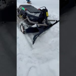 Ready for All Weather with my RC Mower Converted to Snow Plow! Makes Life So Much Easier!