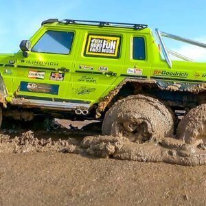 UNSTOPPABLE 6x6 RC Truck! 😱 Traxxas TRX6 Battles Deep Mud